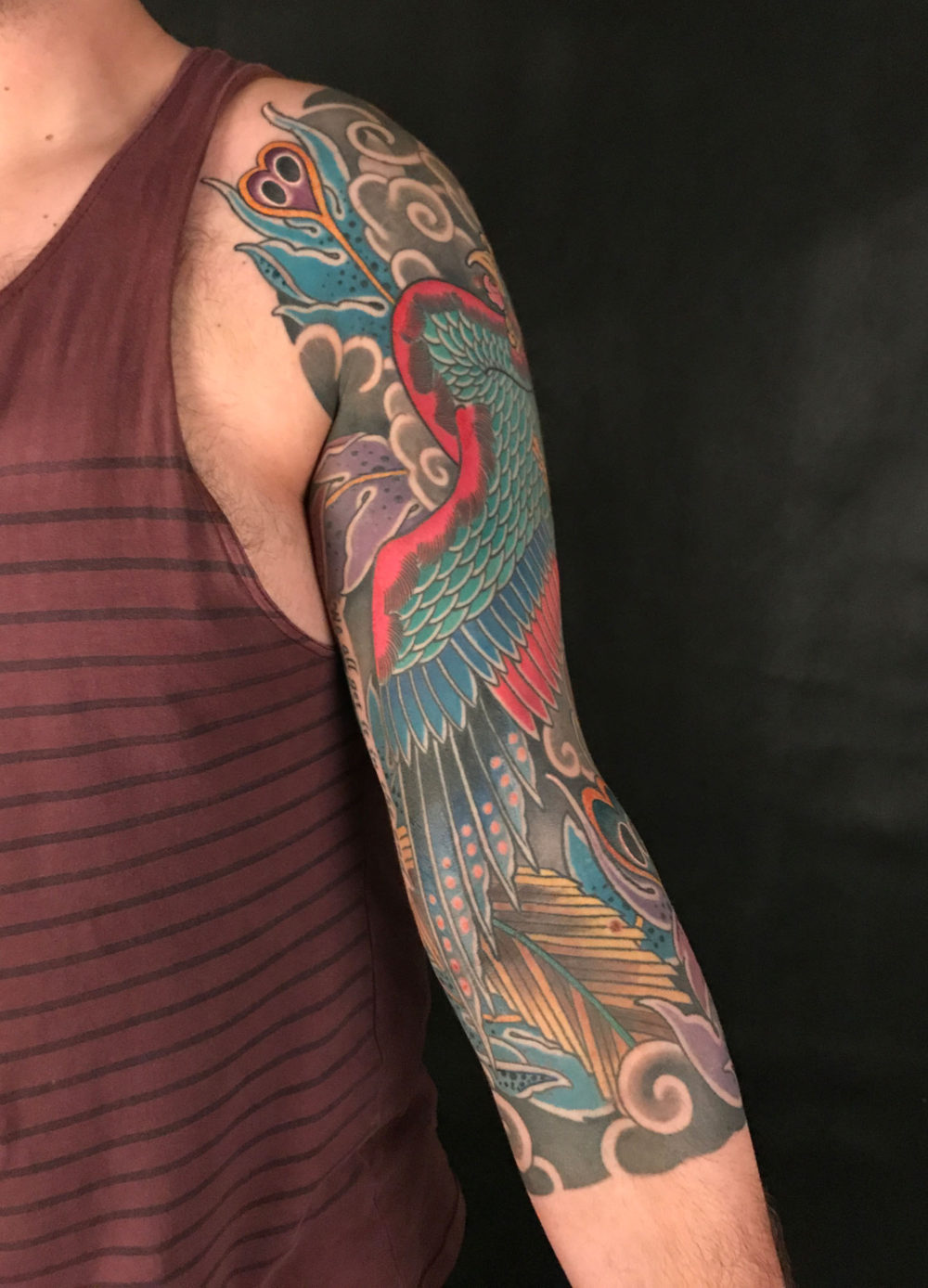 Phoenix Sleeve #2 Tattoo