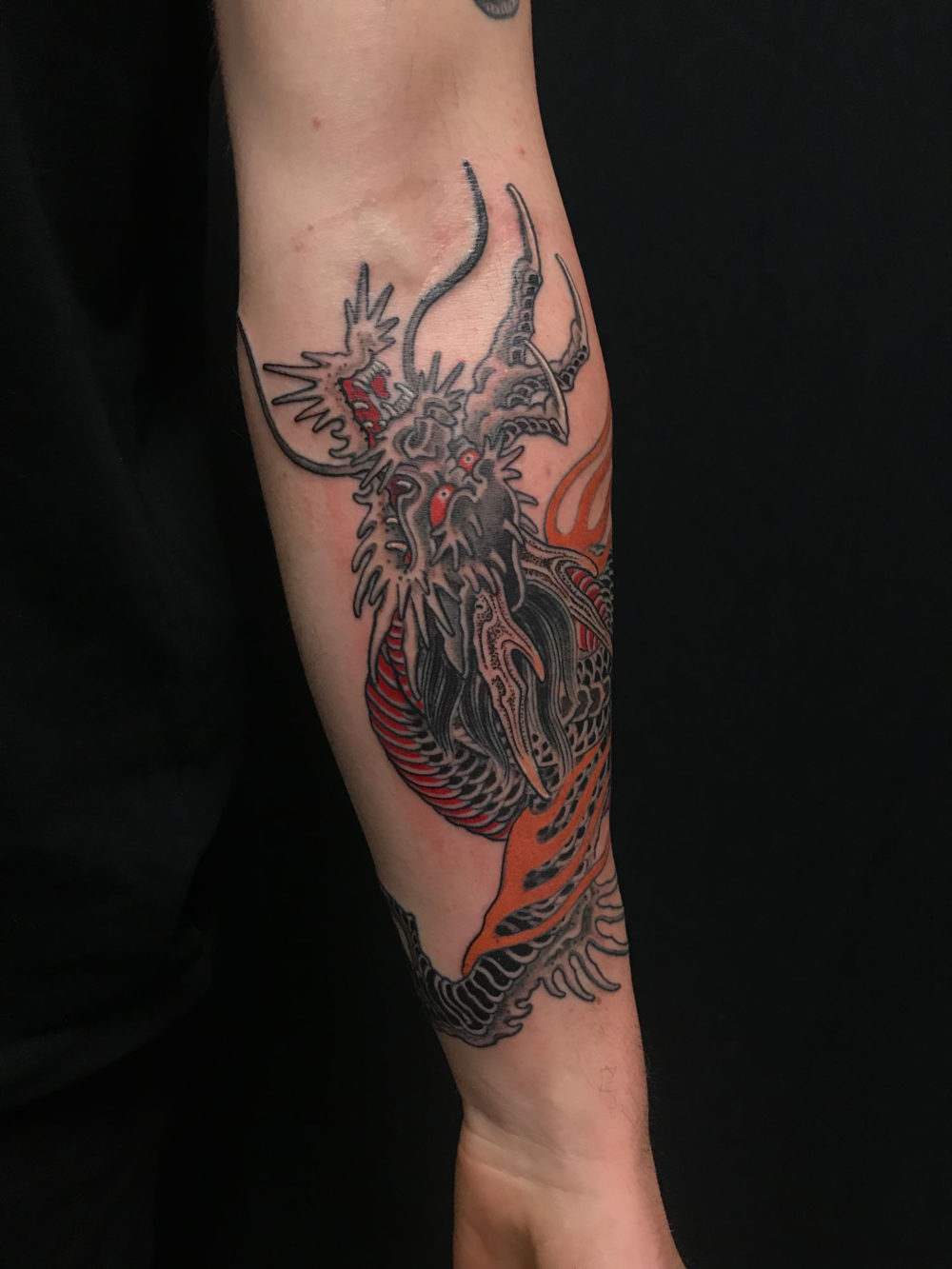 Small Dragon Tattoo