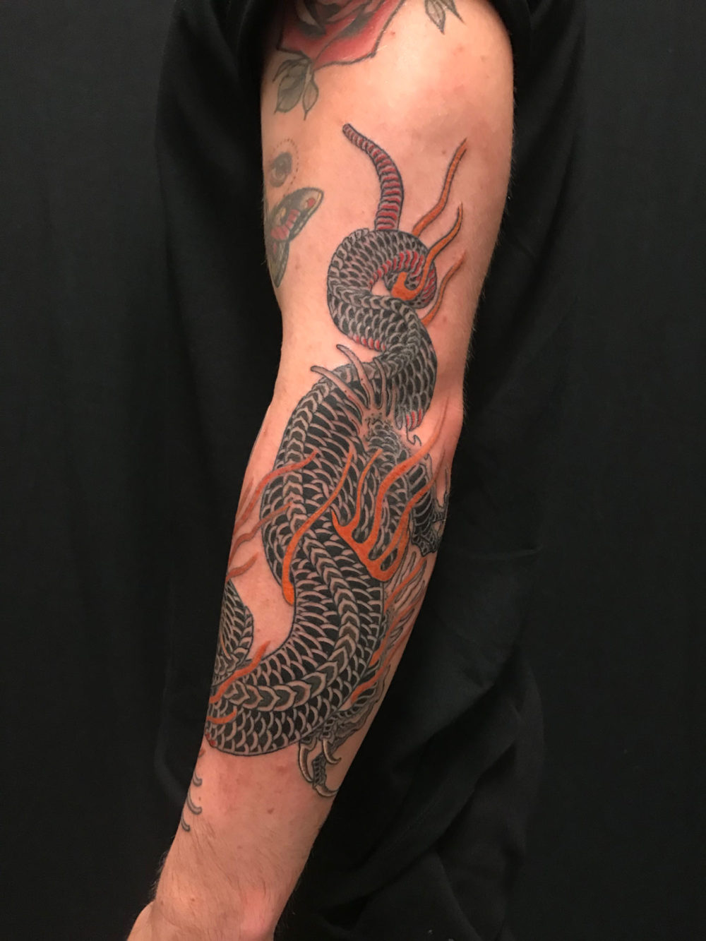 Small Dragon #2 Tattoo